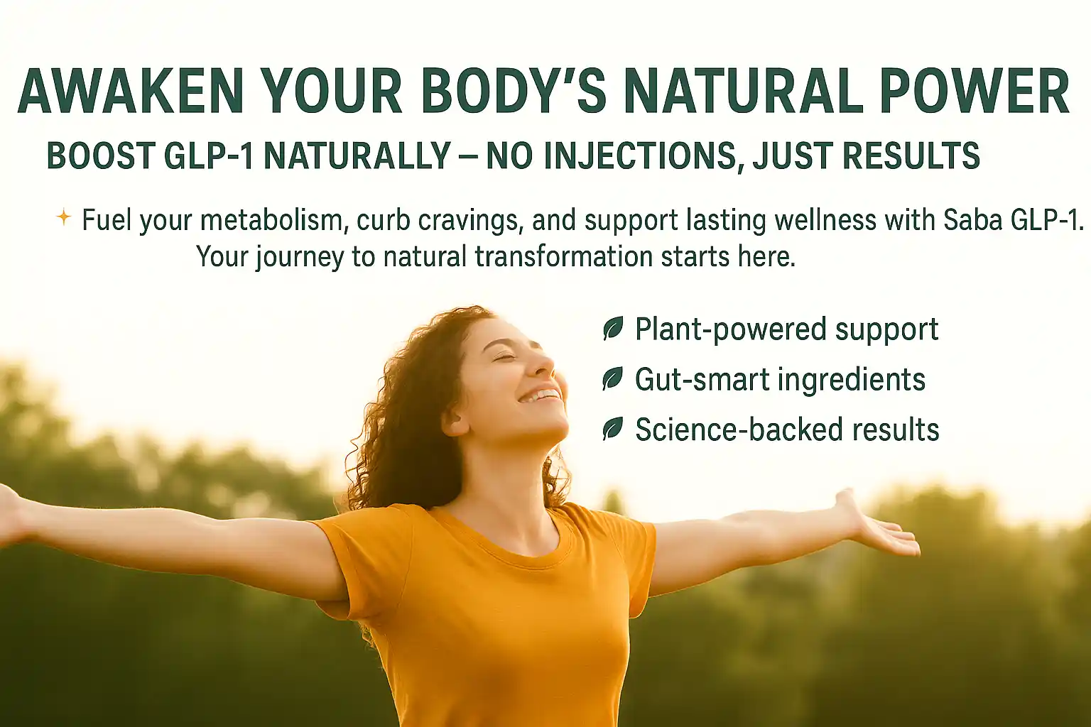 7 Natural Ways to Boost Your GLP-1—With a Little Help from Saba GLP-1™