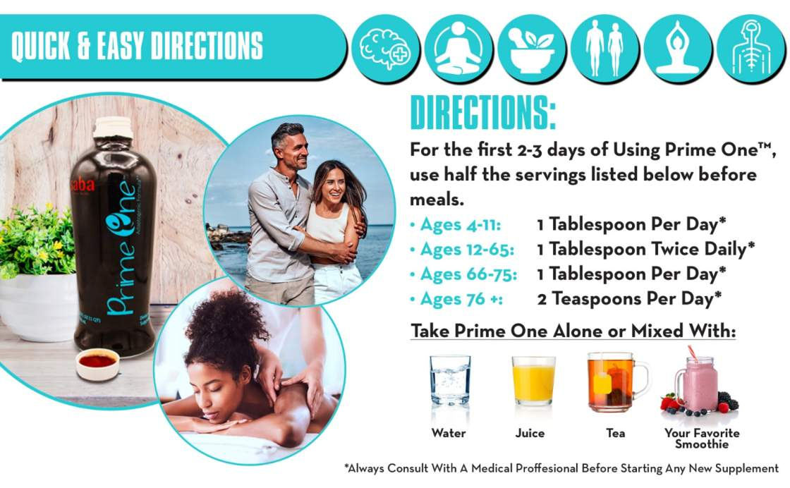 Saba Prime One™: The Premium Adaptogenic Elixir for Total Body Wellness