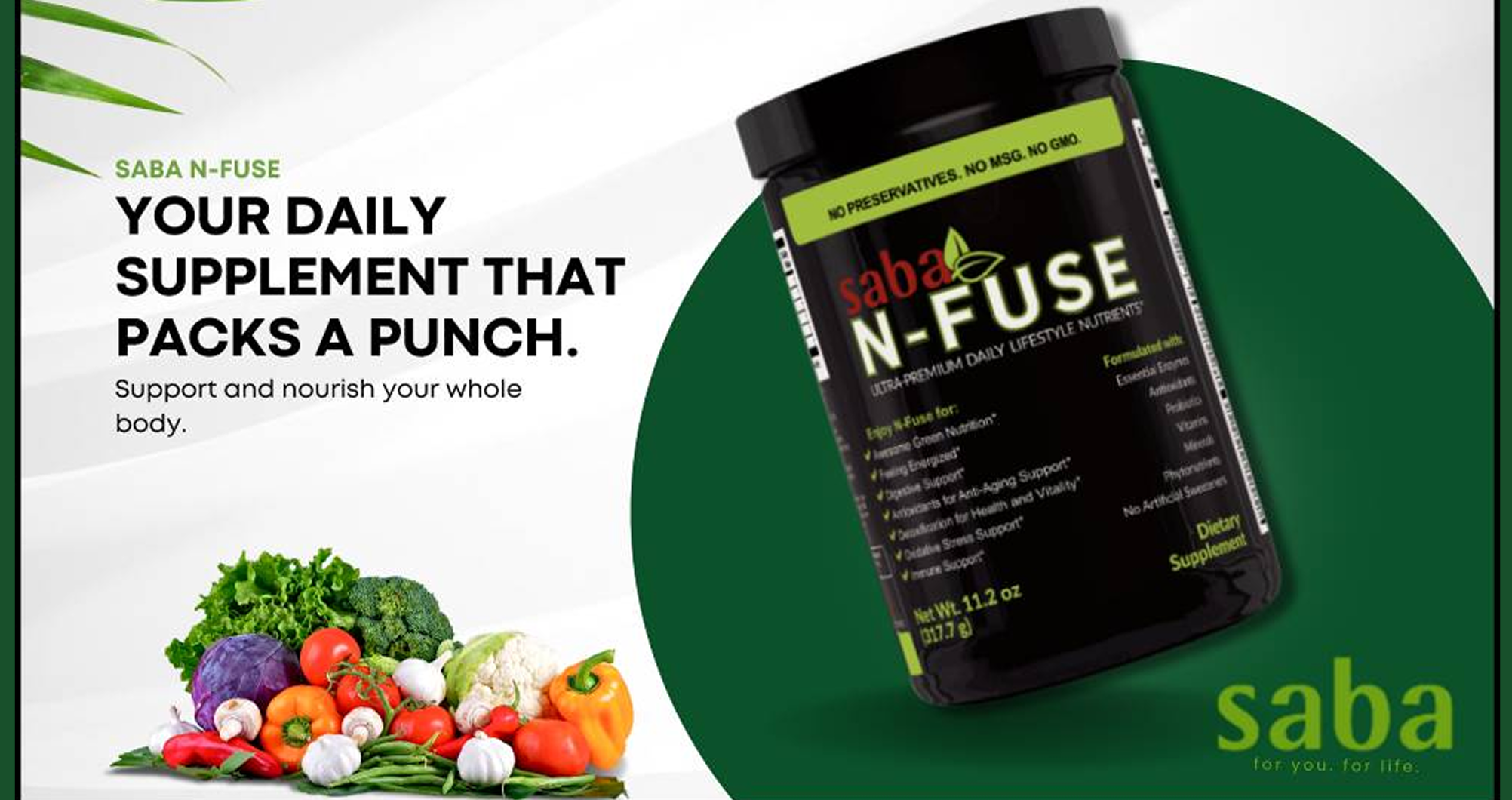 Discover the Power of Nutrient-Dense Foundational Nutrition with Saba N-Fuse