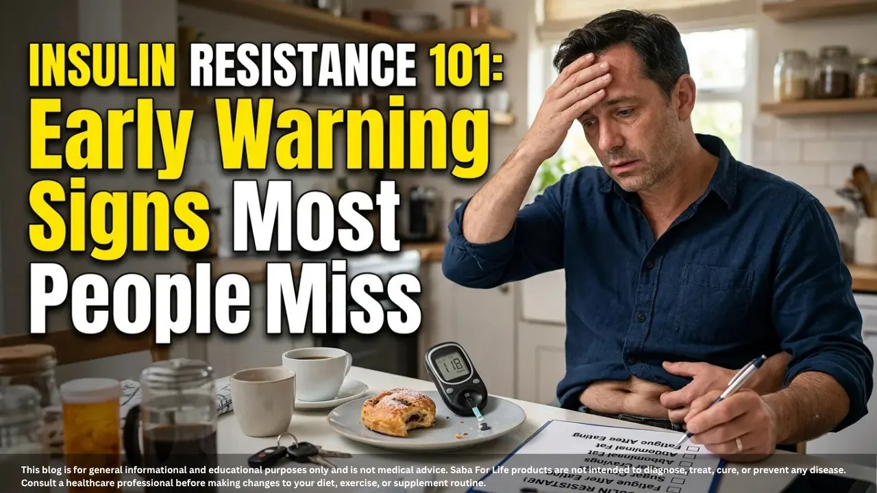 Insulin Resistance 101: Early Warning Signs Most People Miss
